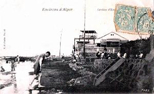 Alger - Jardins d'Essai - Bord de mer - 1905
